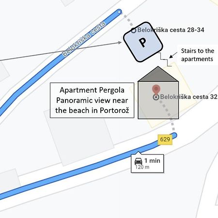 Apartment Pergola 波尔托罗 外观 照片